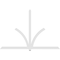 Ekena Millwork Redmond Architectural Grade PVC Gable Bracket, 108"W x 72"H x 2"D x 4"F, 16/12 Pitch GBP108X72X0204RED00 - alternate 3